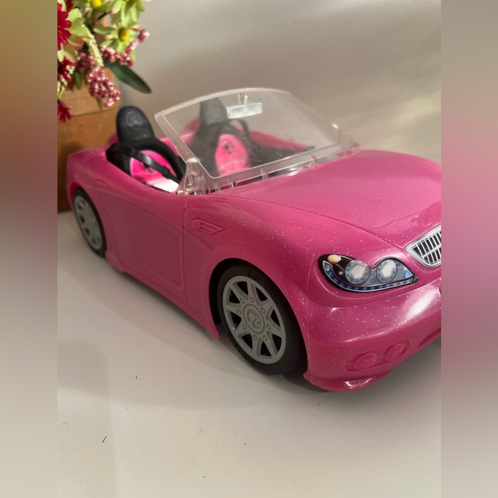 A Lot Of 2 Barbie Items 2014 mattel battery operated horse 2013 Barbie Pink Car - Picture 10 of 15